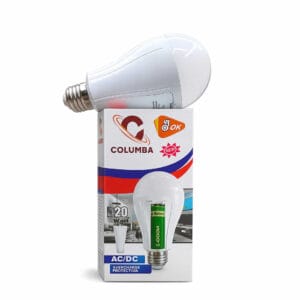 Bombillo LED Recargable 20W