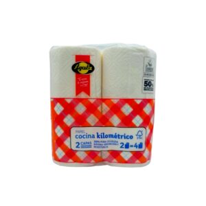 Papel De Cocina Doble Capa 2 Rollos