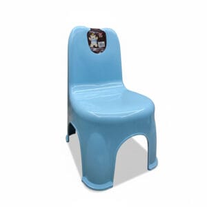 Silla Infantil Plástica de Una Pieza Resistente