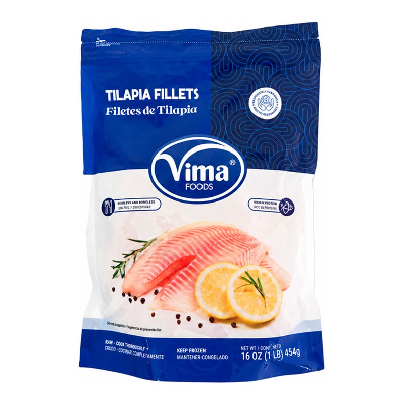 Filete de Tilapia 1 Lb
