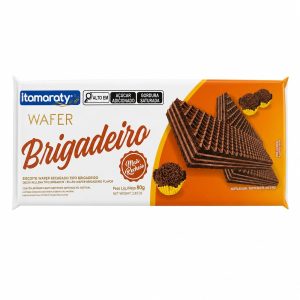Sorbeto Wafer sabor Brigadeiro Itamaraty 80g