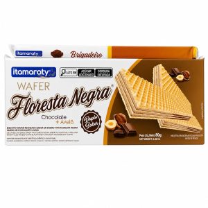 Sorbeto Wafer sabor Floresta Negra Itamaraty 80g