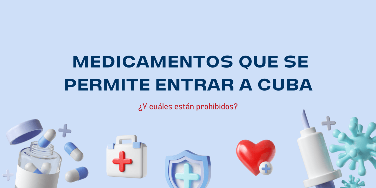 Enviar medicamentos a Cuba desde España