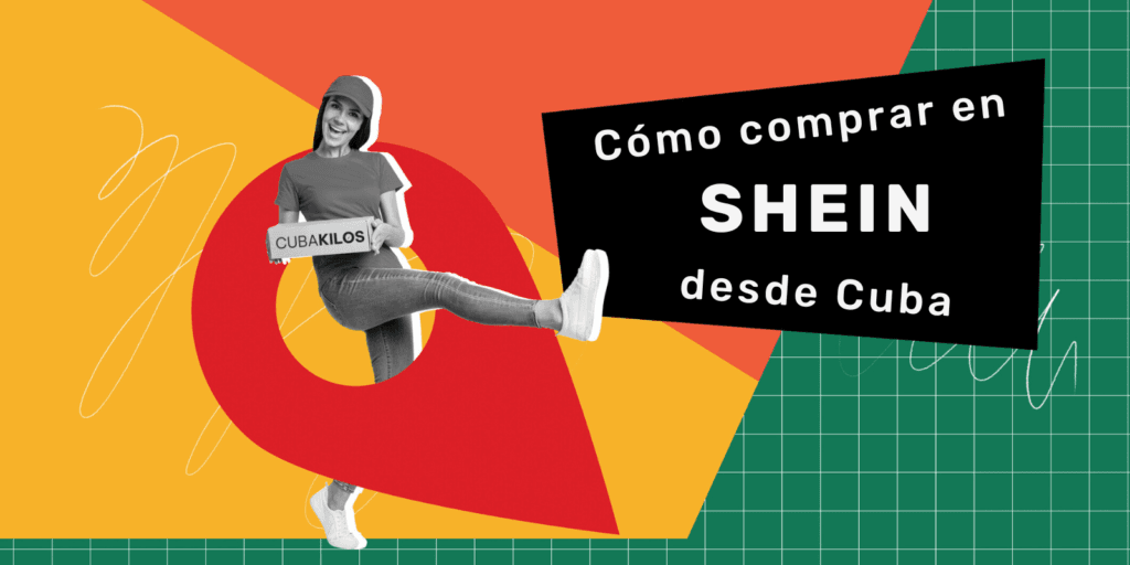 chica comprando en shein desde Cuba